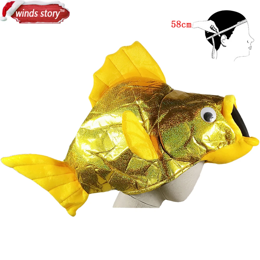 1 шт. креативная шляпа с морскими животными Хэллоуин аквариум Рождество косплей