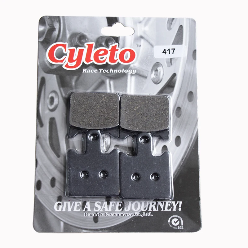 Передние тормозные колодки CYLETO для мотоцикла KAWASAKI ZX6R ZX 6R ZX600 2007 2013 Z750 Z 750 ZR750 2011 2012