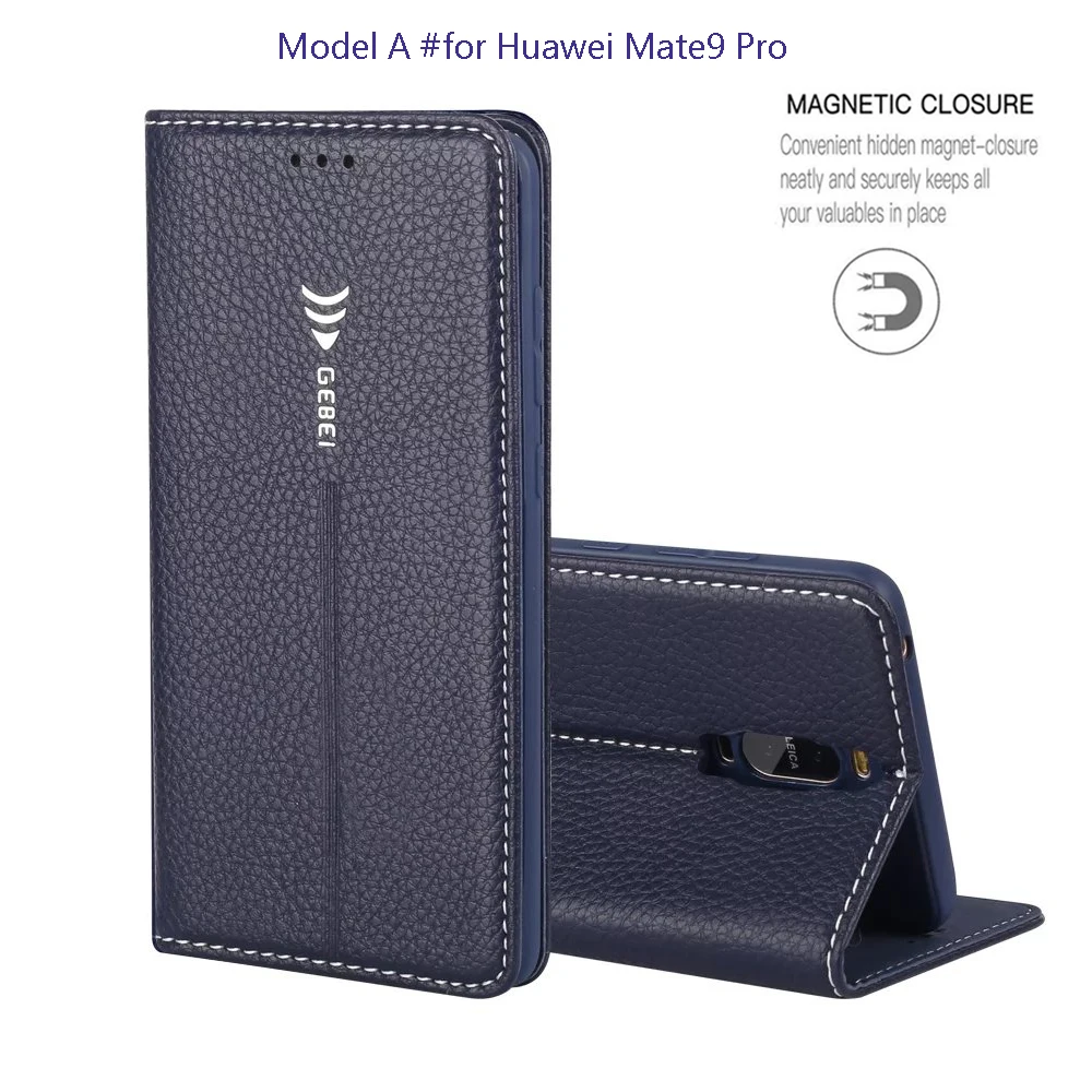 Чехол GEBEI для Huawei Mate 9 Pro кошелек флип чехол из искусственной кожи Магнитная
