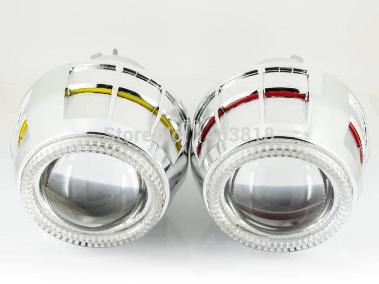 2 шт. 8 &quotдюймов HID Bi Double фара Объектив Проектора Комплект lenses12v 24 В для H1 H3 H7 H11 9005 9006