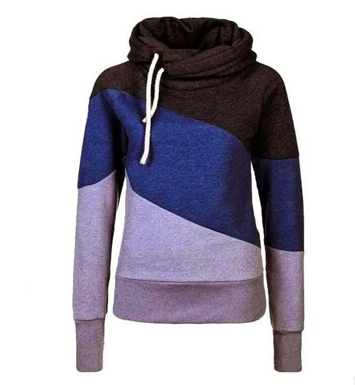 

Women Pink Hooded Sweatshirt Long Sleeve SvitsPop Hoodies For Women Striped Women Sweatshirt Plus Size Coat