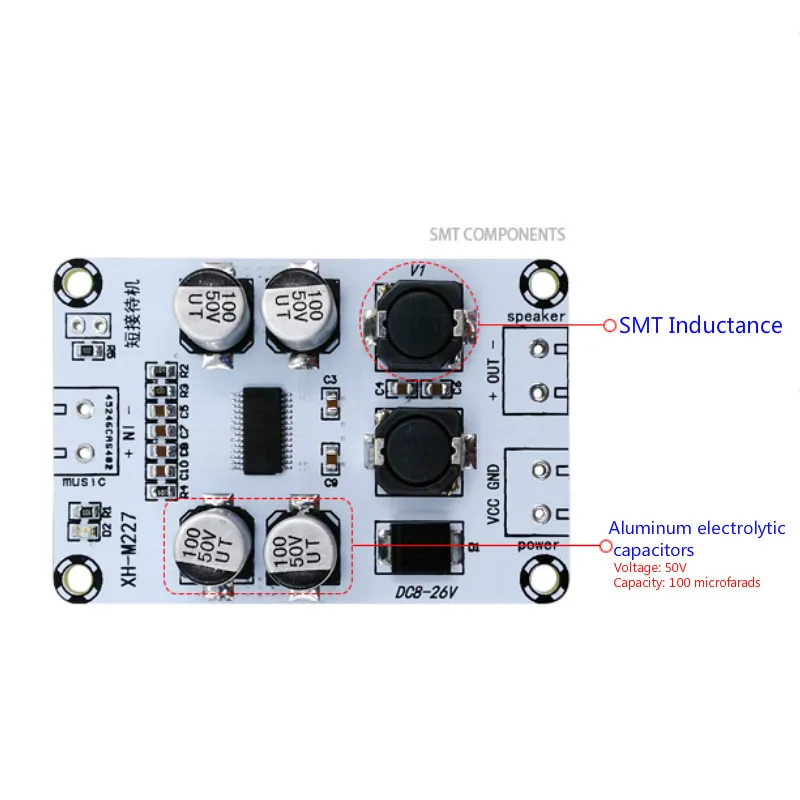 Aiyima усилители Audio доска Amplificador моно аудио цифровой Мощность усилитель TPA3110D2 чип