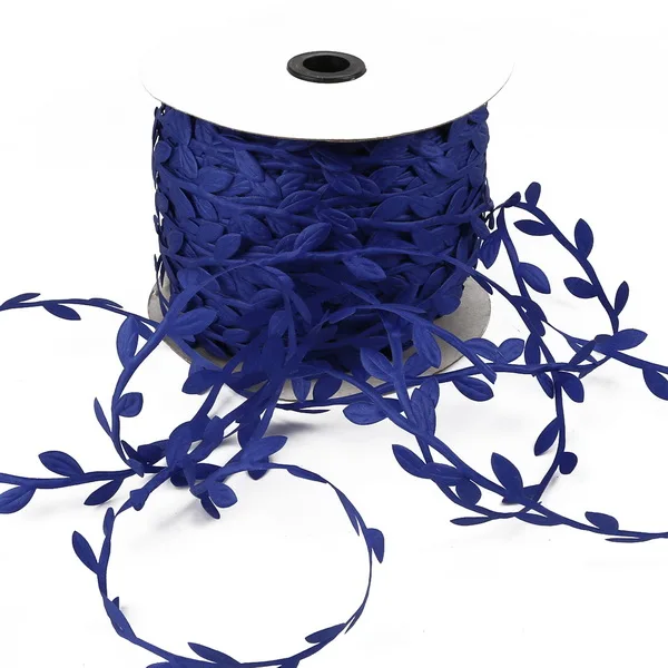 dark blue 10 м 3 см Рождественская елка Decora ткань кружевная отделка ленты для свадебной вечеринки домашний декор аксессуары поставки - Color: dark blue