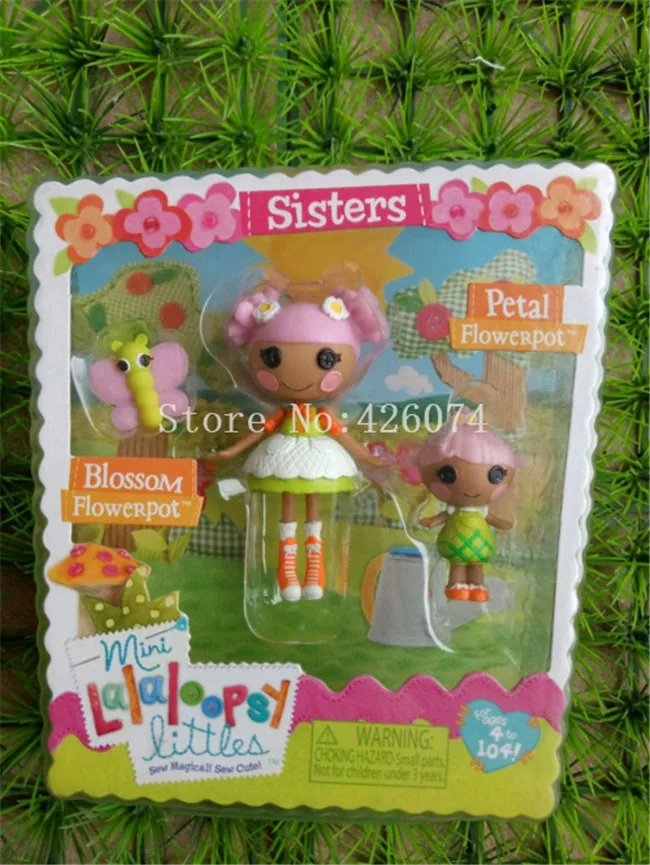 Новая мода Lalaloopsy Minis Sisters фигурки Куклы для девочек детские игрушки украшения детские рождественские подарки