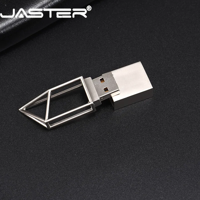 Металлический флеш накопитель JASTER 16 ГБ 8 4 64 32 ГБ|USB флэш-накопители| |