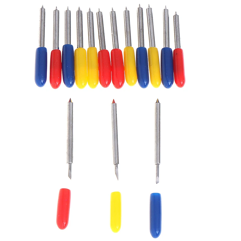 15 шт./компл. Новинка 30/45/60 градусов для Roland режущий плоттер винил резак лезвие + держатель высокое