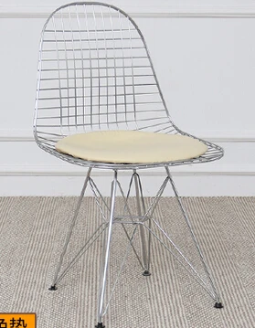 Металлическое обеденное кресло с колючей проволокой|chair hydraulic|chair padchair stretcher |