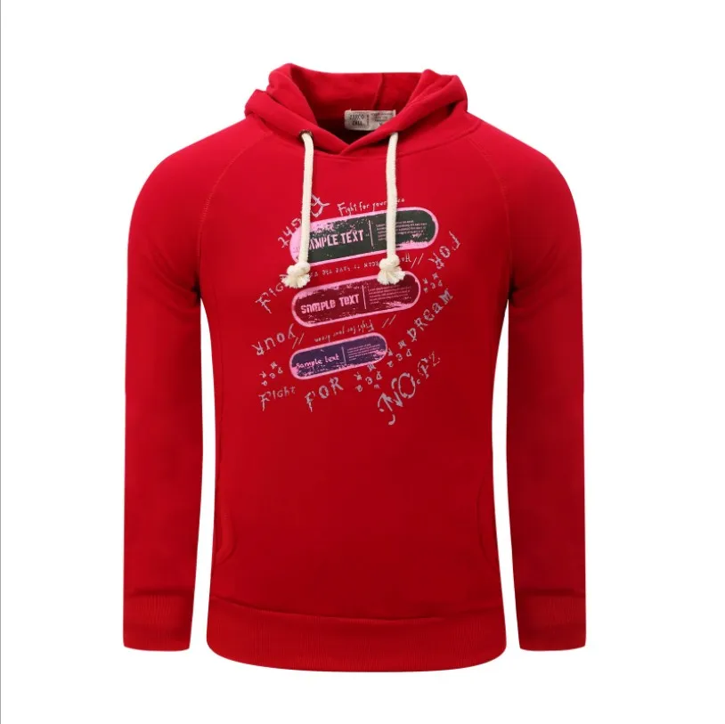 

Autumn and winter new men's thick jacket and cashmere hoodie cotton coat
