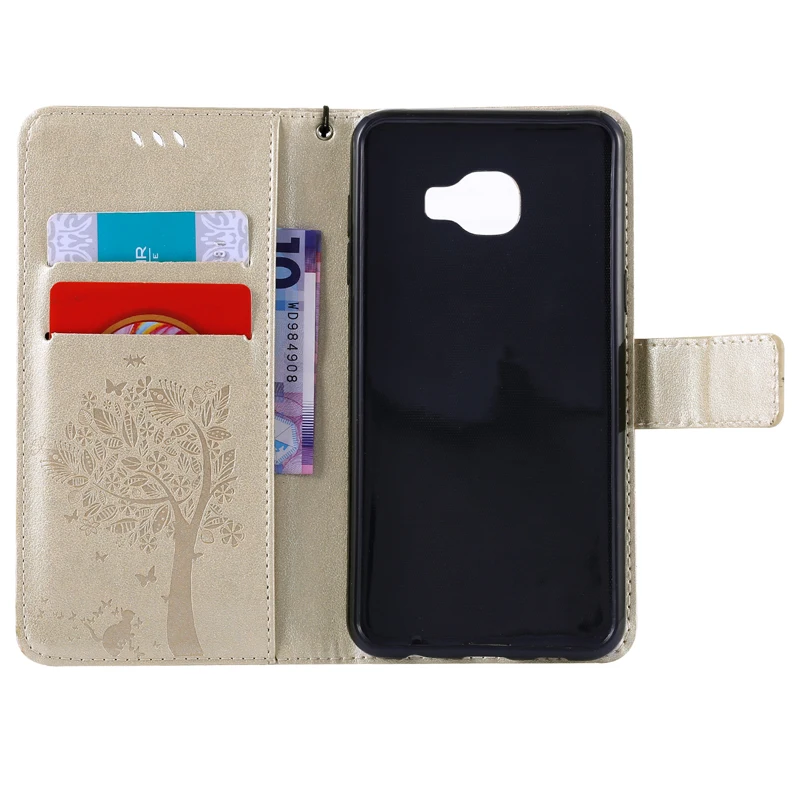 ZHCASE Тиснение Шаблон Чехол Для Samsung GALAXY C5 Кожаный для Galaxy C5000 Телефон Случае С