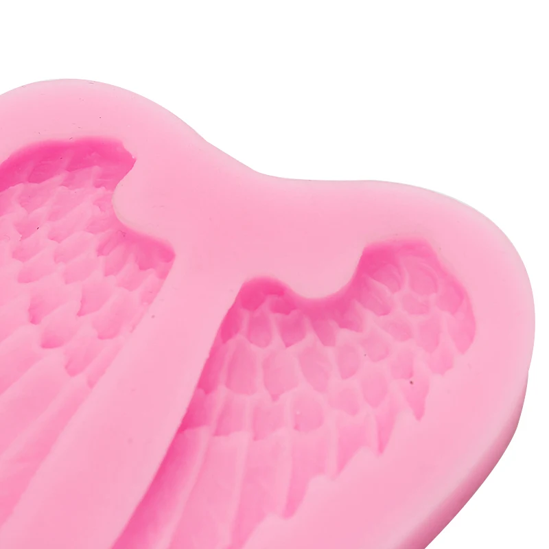 Красивая силиконовая форма в форме крыльев Ангела 3D кухонная утварь