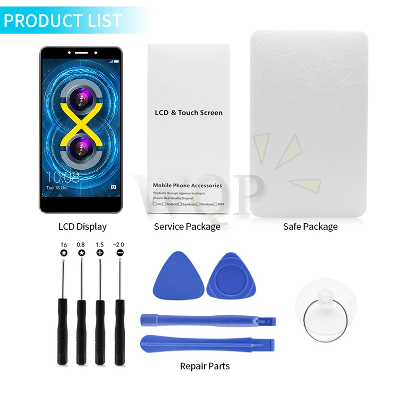 Для Huawei Honor 6X LCD BLN AL10 L21 замена дигитайзер сборка с рамкой для GR5 2017 смартфон|Экраны