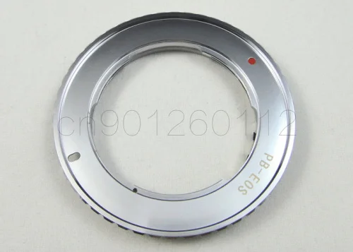 

Кольцо адаптера объектива для фотовспышки для фотоаппарата Canon EF Объектив Praktica PB 80D 70D 60D 700D 6D