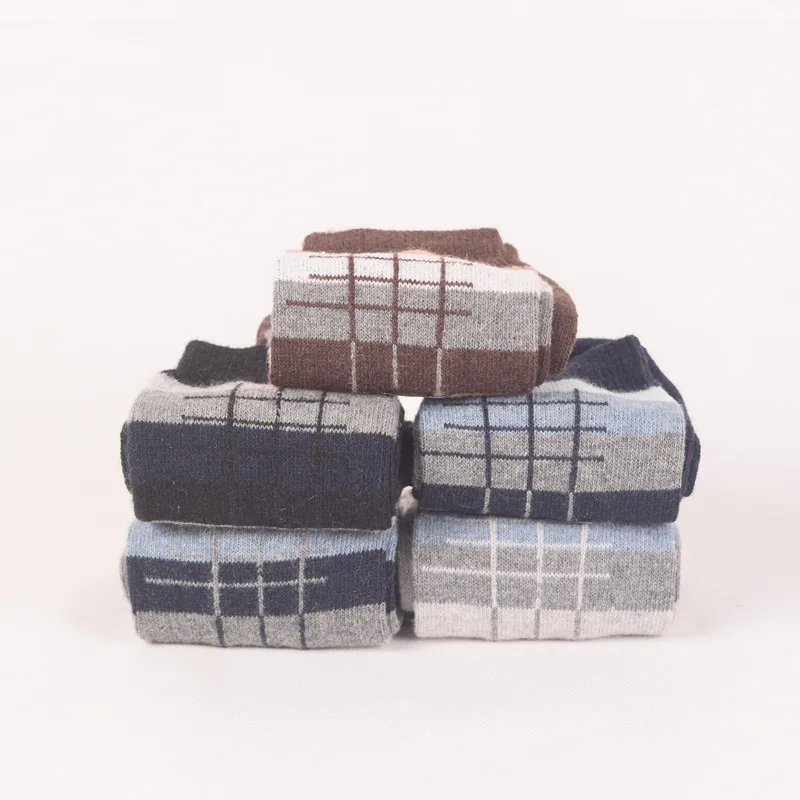 Носки мужские из кроличьей шерсти размеры L на осень/зиму | Мужская одежда