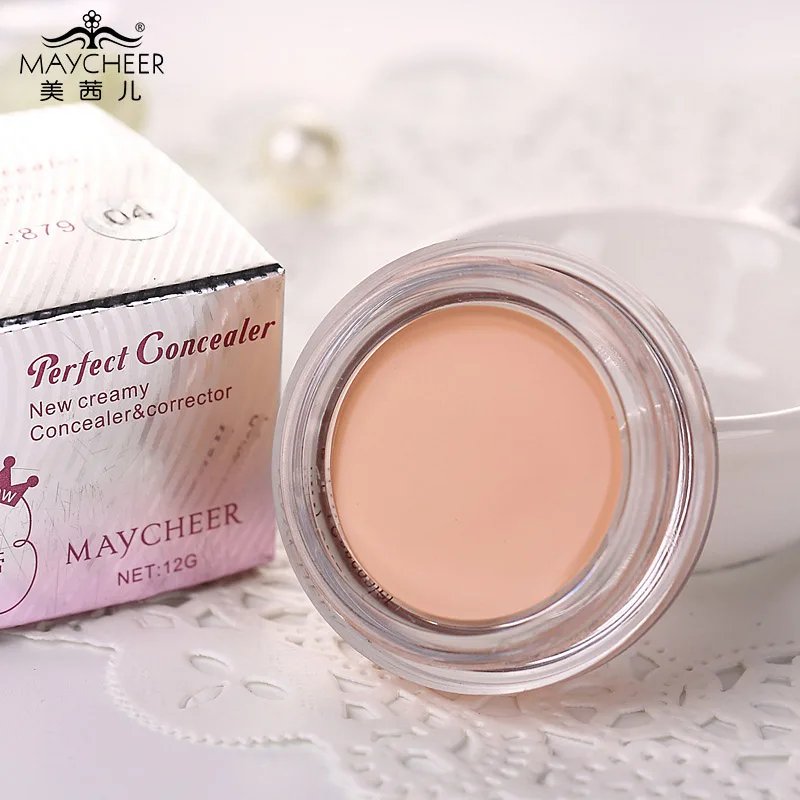 MAYCHEER Крем для консилера водостойкий отбеливающий пигмент лица под глазами