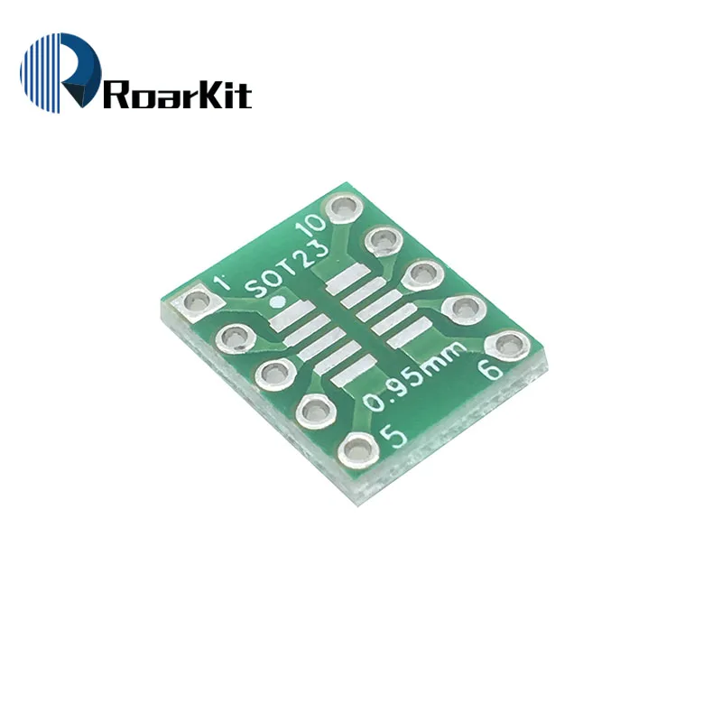 10 шт. SOT23 MSOP10 плата адаптера SMD для DIP10 Pinboard UNAX 0 5 мм/0 95 мм до 2 54 PCB|smd sot23|smd platesmd adapter |