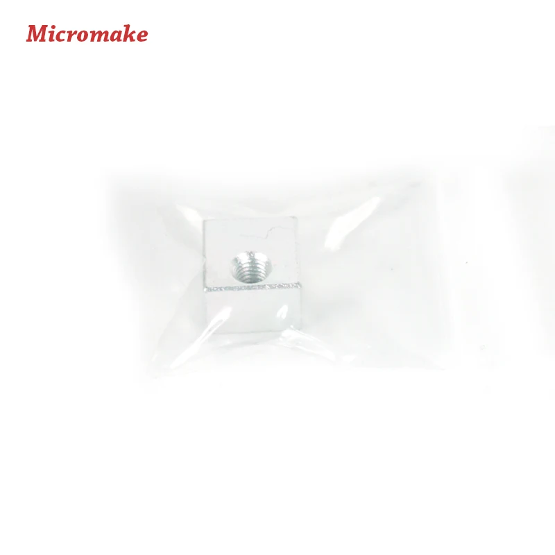 Micromake 3D-принтеры Запчасти 1 шт. алюминиевые нагревательные Блок 16*16*12 мм