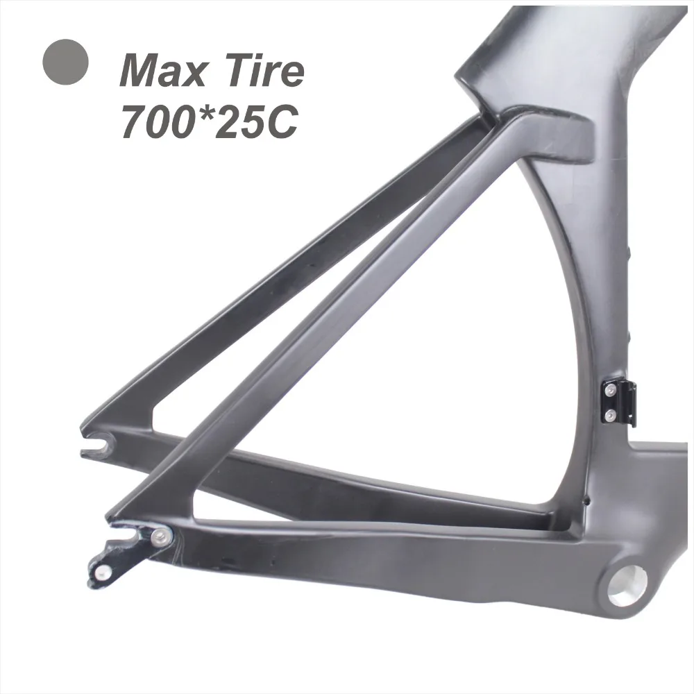 

2022 MIRACLE Cheap Full Carbon TT Bike Frameset Di2 Race Bike Frame Aero 700C include frame/fork/seatpost/clamp