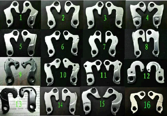 2 шт. абсолютно новая вешалка из сплава для шоссейного горного велосипеда задняя