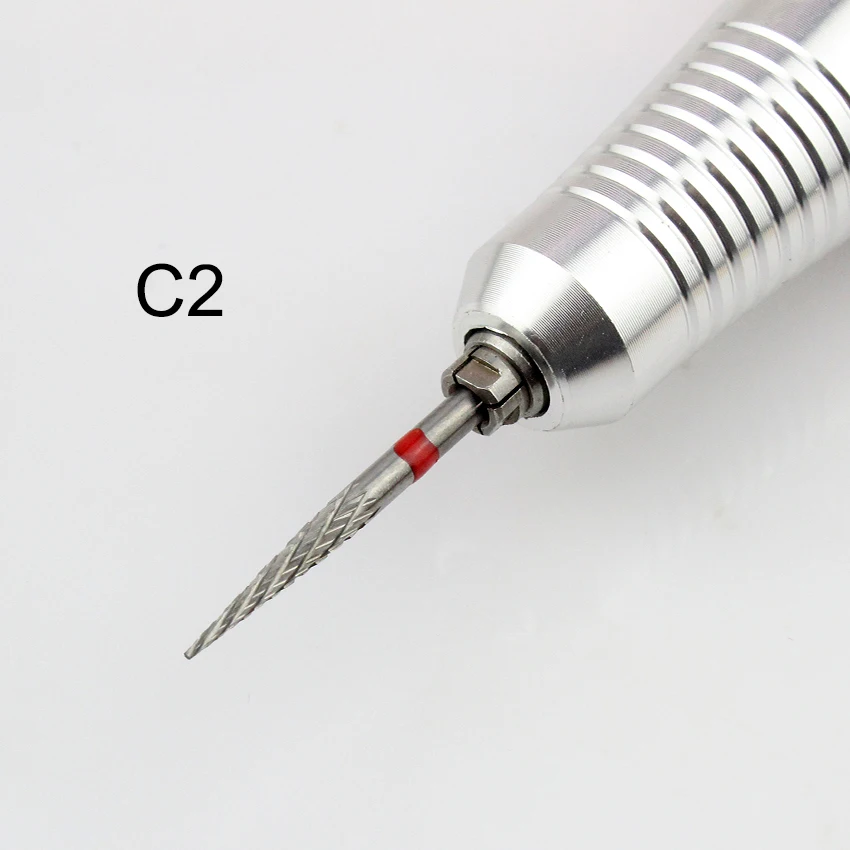 Tignish 1 шт. 3/32 ''Вольфрамовая сталь Сверло для ногтей УФ Гель лак удаления