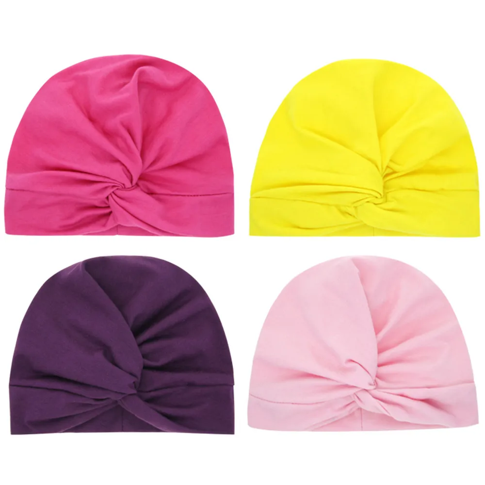 Шапка-тюрбан с бантиком для новорожденных шапка-тюрбан маленьких мальчиков и
