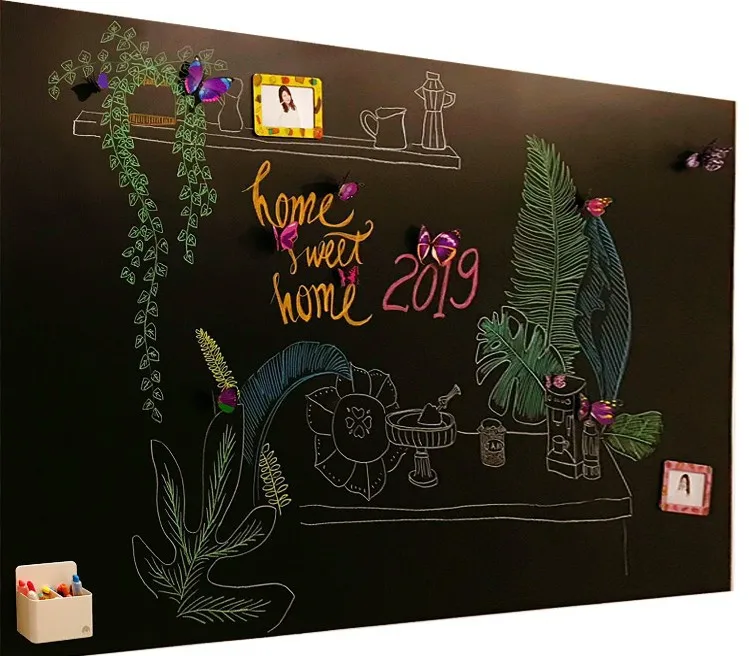 Съемная виниловая наклейка на стену стикер доску для офиса и школы