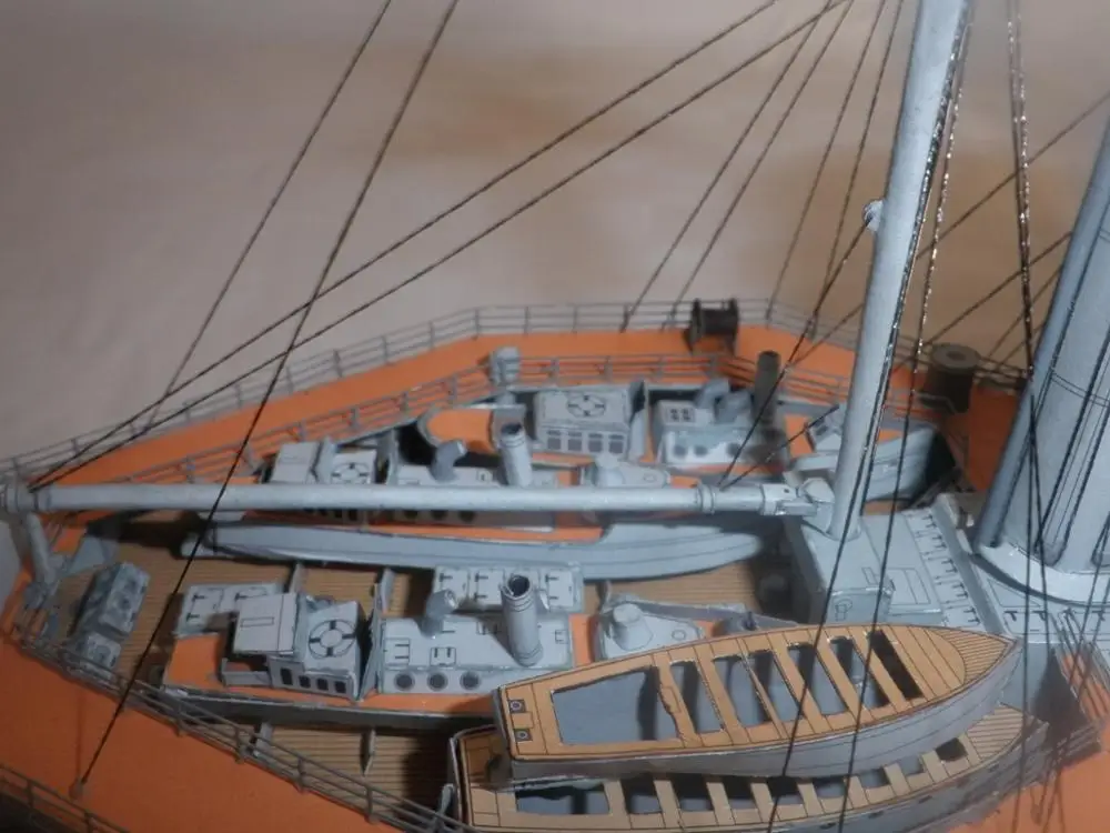 Высококачественный набор 3D бумажных моделей британского Королевского флота HMS