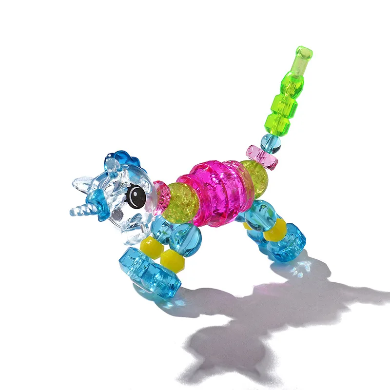 6 стилей DIY Pet Twist браслет деформированный животный детский браслет-игрушка для детей подарки на день рождения bijoux случайный цвет - Окраска металла: unicorn