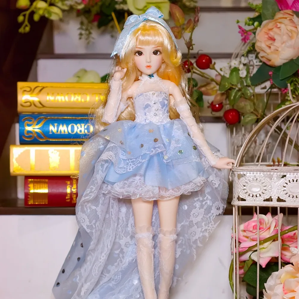 DBS 1/4 bjd 45 см дневник королева включая одежду обувь головной убор руки совместное