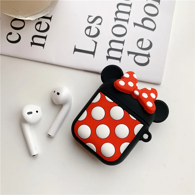 Cute monsters mobile phone string For airpods earphone minnie mickey winnie soft bag Universal hook up strap Wrist band | Мобильные