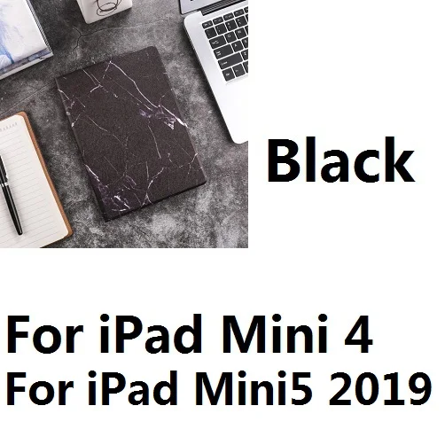 For iPad Mini 4 5 B Жесткий мраморный защитный чехол для iPad Air12 Mini12345 iPad234 iPad 9,7 дюймов Air Pro 10,5 iPad 10,2 - Цвет: For iPad Mini 4 5 B