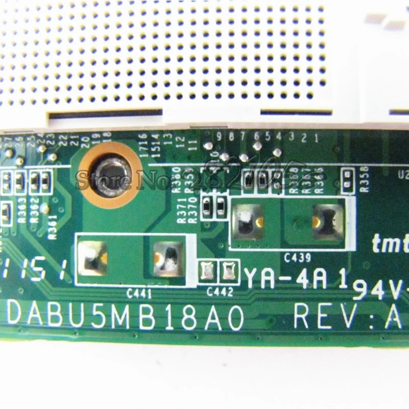Материнская плата NOKOTION DABU5MB18A0 A000095740 для ноутбука toshiba satellite L730 L735 материнская HM65 HD