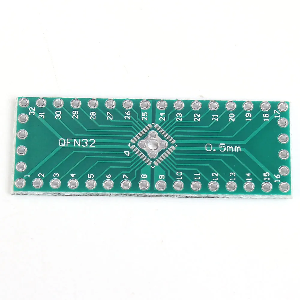10 шт./лот SMD адаптер для DIP PCB плата конвертер Модуль QFN32 QFN40 в DIP32 DIP40 Pinboard 0 5 мм до 2 54