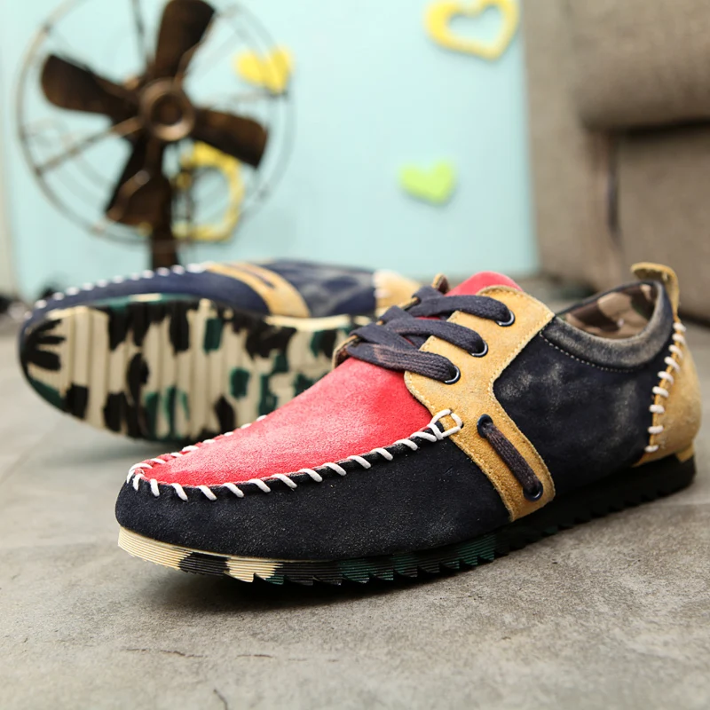 new 2014 men shoes fashion suede leather with high quality and comfortable insole 3 colors for choose | Обувь