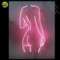 neon sign 10kv sexy lady back nude lady girl neon light sign beer bar pub handcrafted neon sign lamps for wall anime room decor