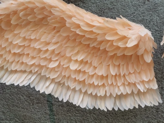 Костюм для взрослых с большими белыми крыльями ангела и перьев реквизит