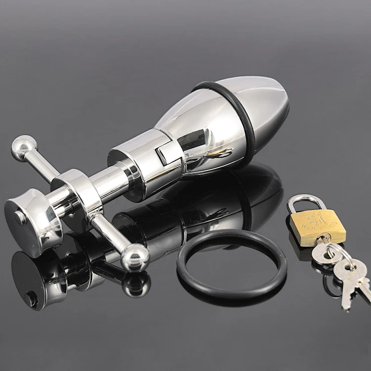 Анальные пробки из нержавеющей стали с металлическим открытием 650 г качество 304