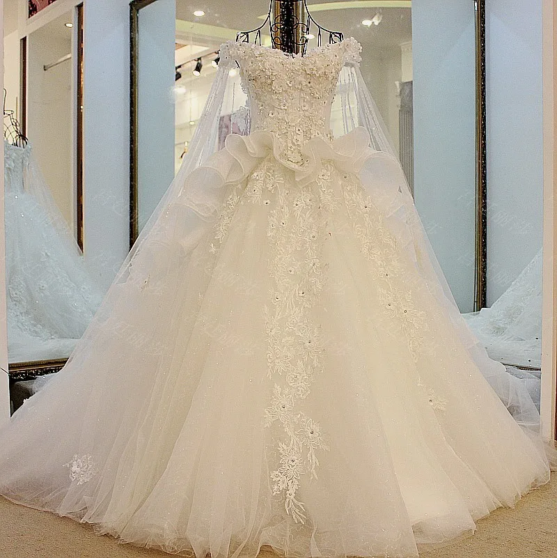 Свадебное платье для беременных с длинным шлейфом и аппликацией|vestido de noiva|de