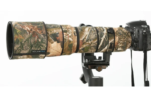 Number 10 Линзы rolanpro ткань камуфляж пальто дождевик для Nikkor Nikon AF-S VR 200-400 мм f/4G ED VR объектив защитный рукав пистолеты чехол - Цвет: Number 10