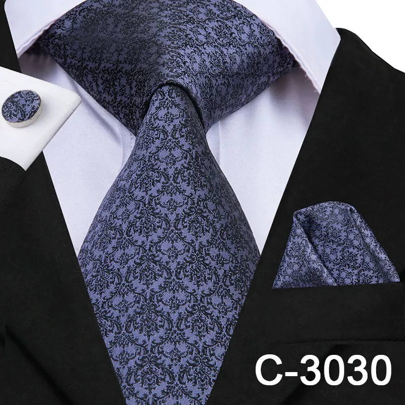 Hi-Tie 8 5 см Классические мужские галстуки для свадьбы деловые с цветами шелковые