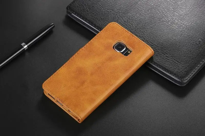 Роскошный кожаный флип-чехол для samsung Galaxy S6, чехол Edge samsung S6, чехол, защитный кошелек, чехол для телефона Galaxy S6 Edge, чехол