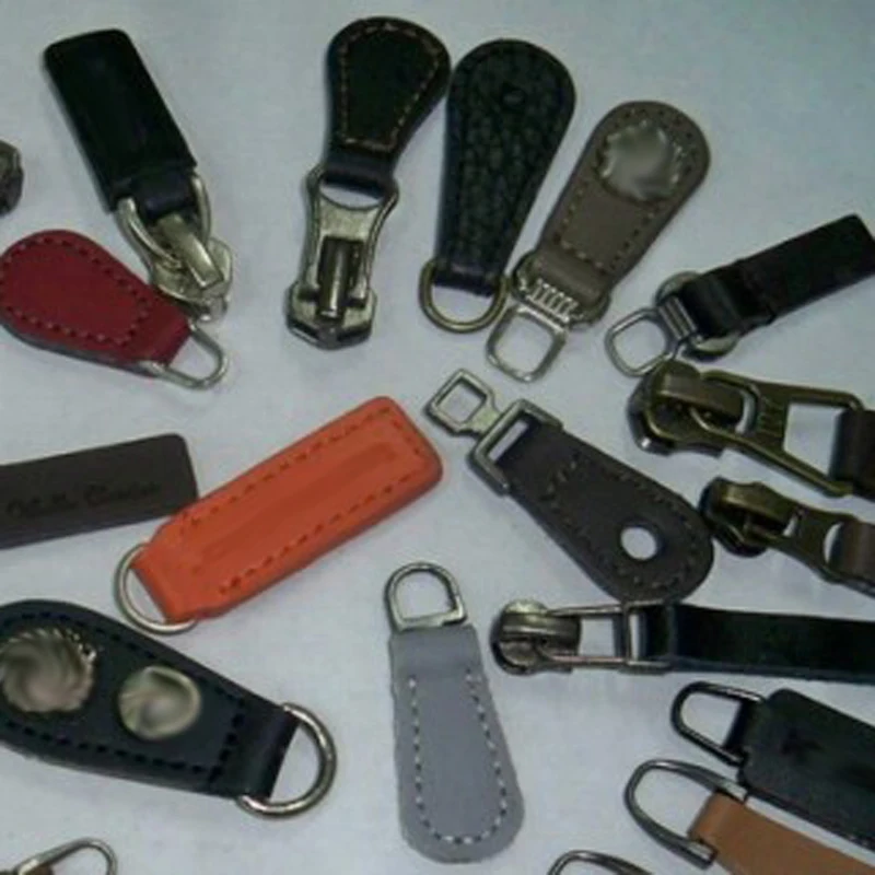 

DIY leather craft zipper puller head cut hand punch tool knife template mould