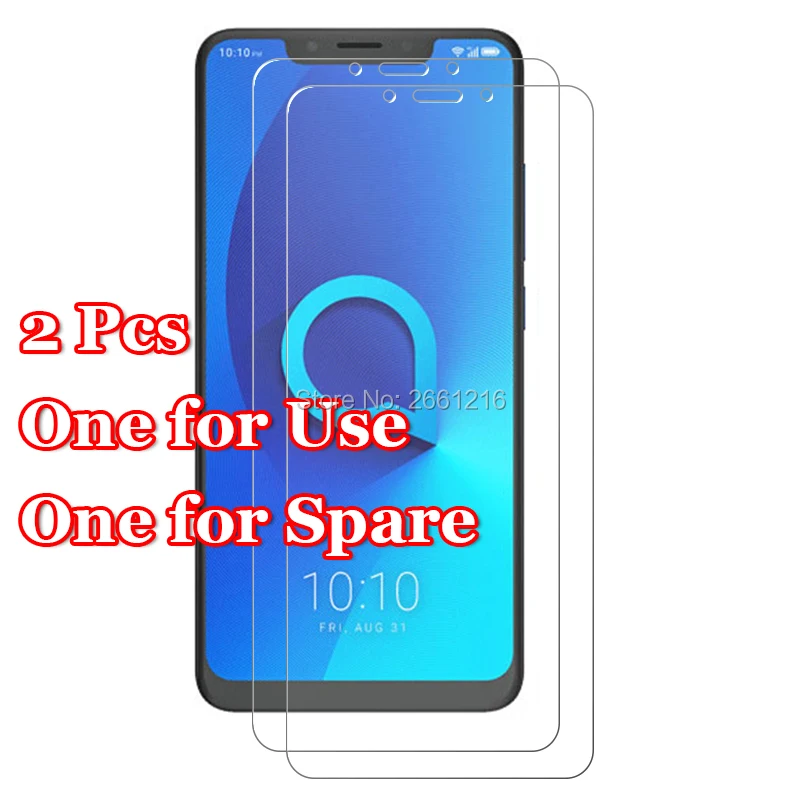 2 шт./лот для Alcatel 5 V закаленное стекло 9H 2.5D Премиум Защитная пленка для экрана для Alcatel 5 V 6,2"