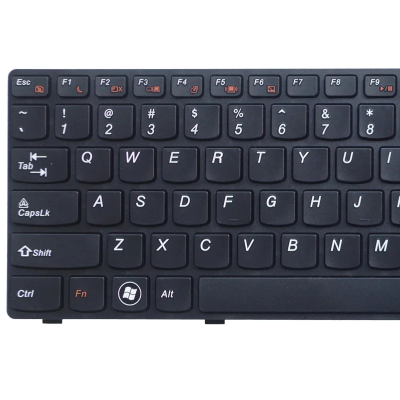 Английская клавиатура GZEELE для Lenovo G580 Z580 G580A V580A Z580A G585 G585A IDEAPAD Z585 Z585A черная