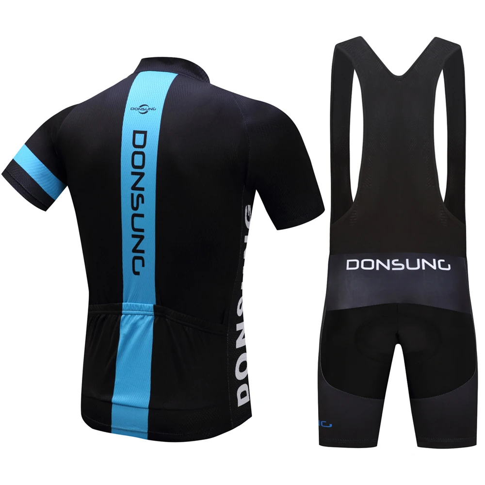Бренд 2018 летний комплект для велоспорта с коротким рукавом быстросохнущая MTB