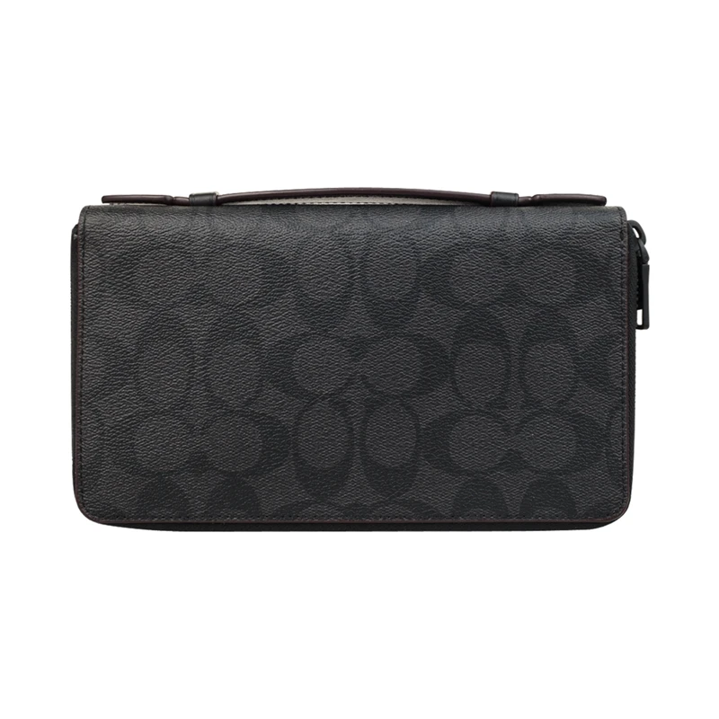 Coach Men's Double Zip Travel Business Wallet Organizer F25528 | Багаж и сумки