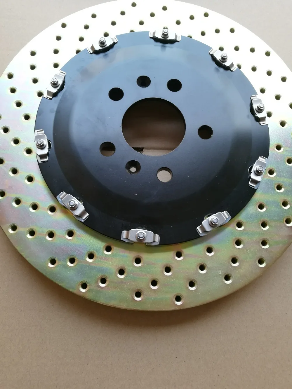 

Jekit Drilled Rotor floating type center cap for CN genuine brake caliper for bmw 335xi wheel size 19" inches