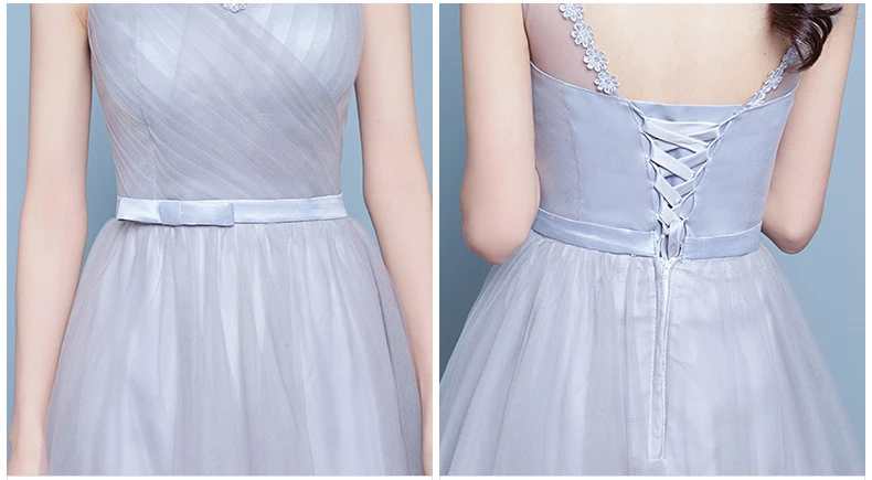 Vestidos de festa tulle короткое сексуальное платье с v образным вырезом красное серое