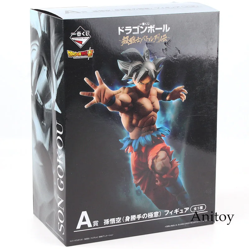 Экшн фигурка Dragon Ball SUPER Ichiban Kuji A Son Goku Ultra Instinct фигурка ПВХ Сон Гоку Фигурки Коллекционная модель игрушки