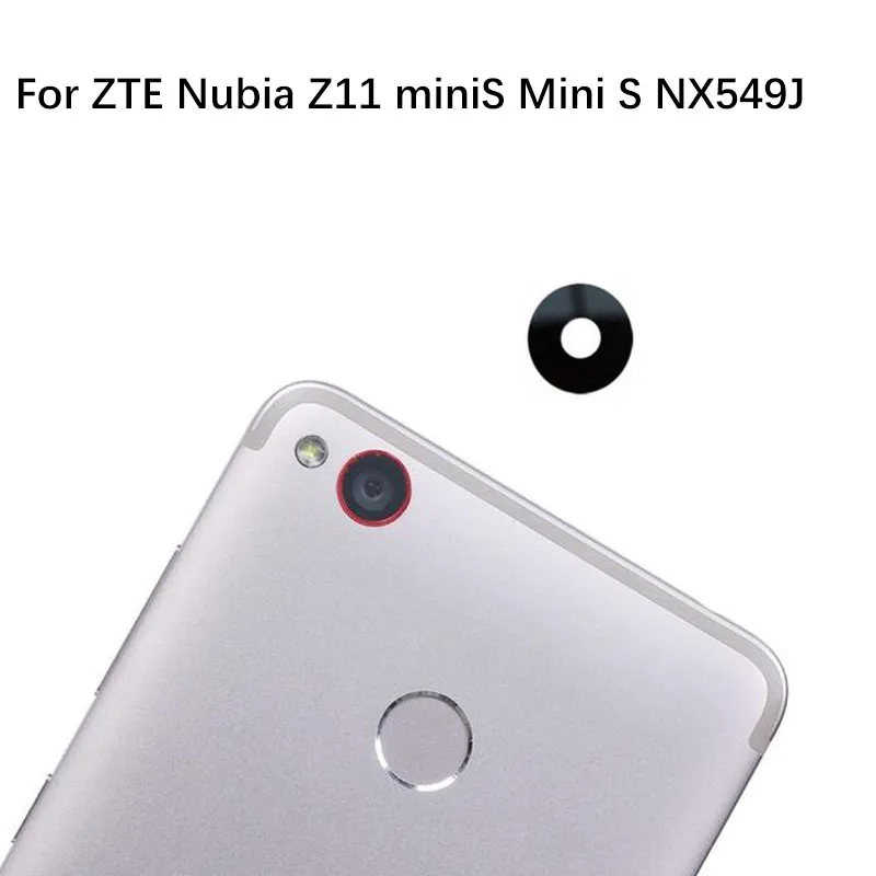 100% оригинальный для ZTE Nubia Z11 miniS Mini S NX549J NX 549J стеклянный объектив задней камеры nubia