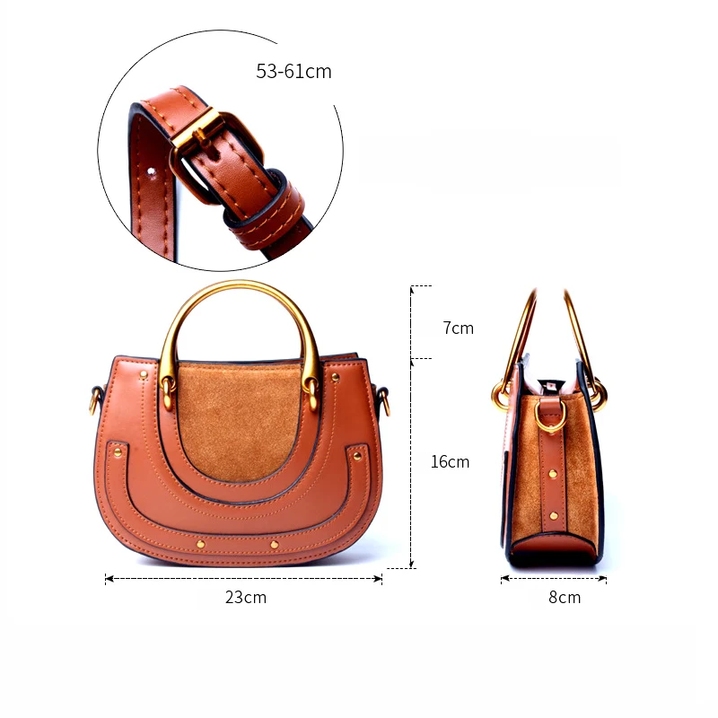 Женские сумки через плечо из 100% натуральной кожи дизайнерские дамские сумочки от